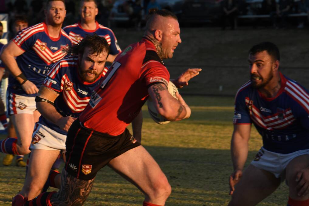 QUESTION MARK: North Tamworth still don't know if Josh Schmiedel will stay with the club in 2020. Photo: Mark Bode