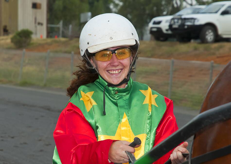 WINNING GRIN: Emma Ison is all smiles after a recent win at Tamworth. Photo: PeterMac Photography