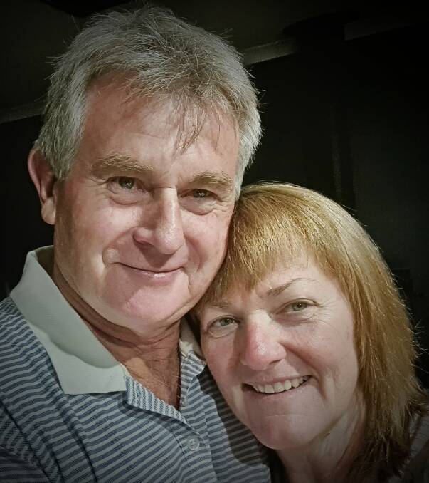 SPARKS FLEW: Trevor and Helen first met when he renovated the bathroom of her parents' Sydney home. Photo: Facebook