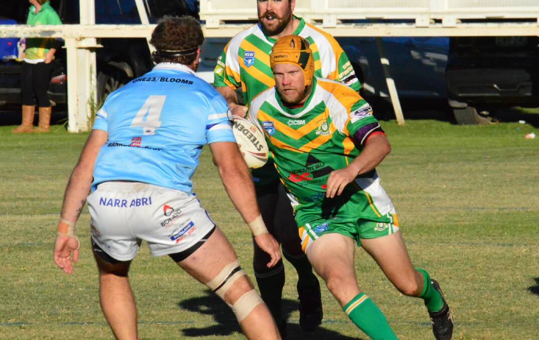 UPBEAT: Jay Urquhart insists the Roos can upset North Tamworth. Photo: Sue Haire
