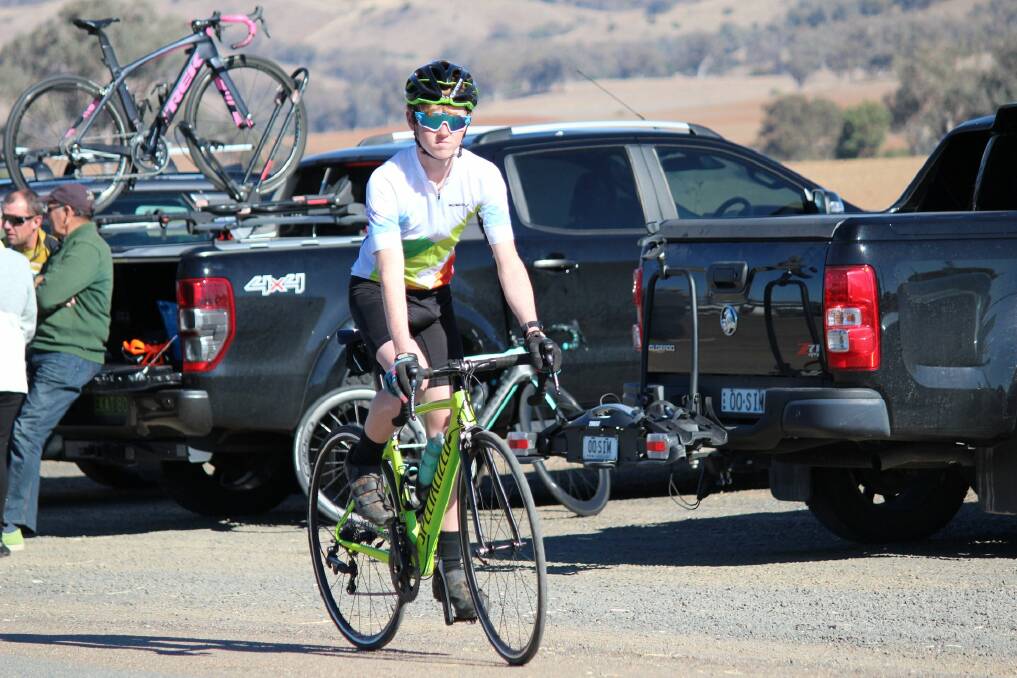 JUGGLING ACT: Tamworth-based Conor Noonan moves between road racing and mountain biking. "It’s sort of 50-50 at the moment," he says. Photo: Supplied.
