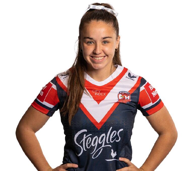 Boom prospect Jada Taylor will make her NRLW debut on Sunday. Picture by Sydney Roosters