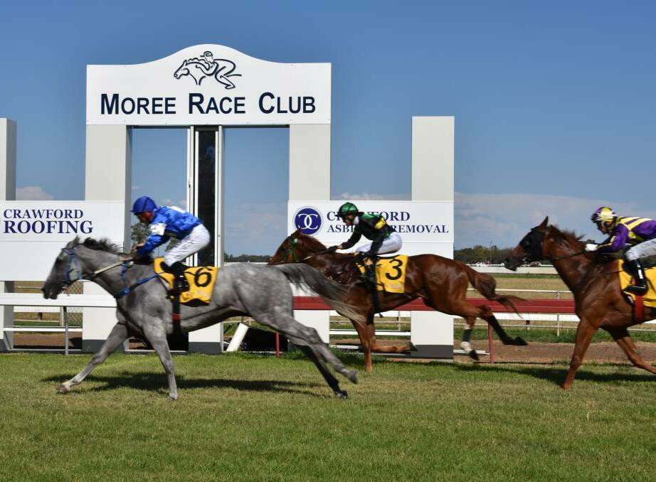BLOW: Rain has put pay to the Moree Cup meeting slated for Sunday.
