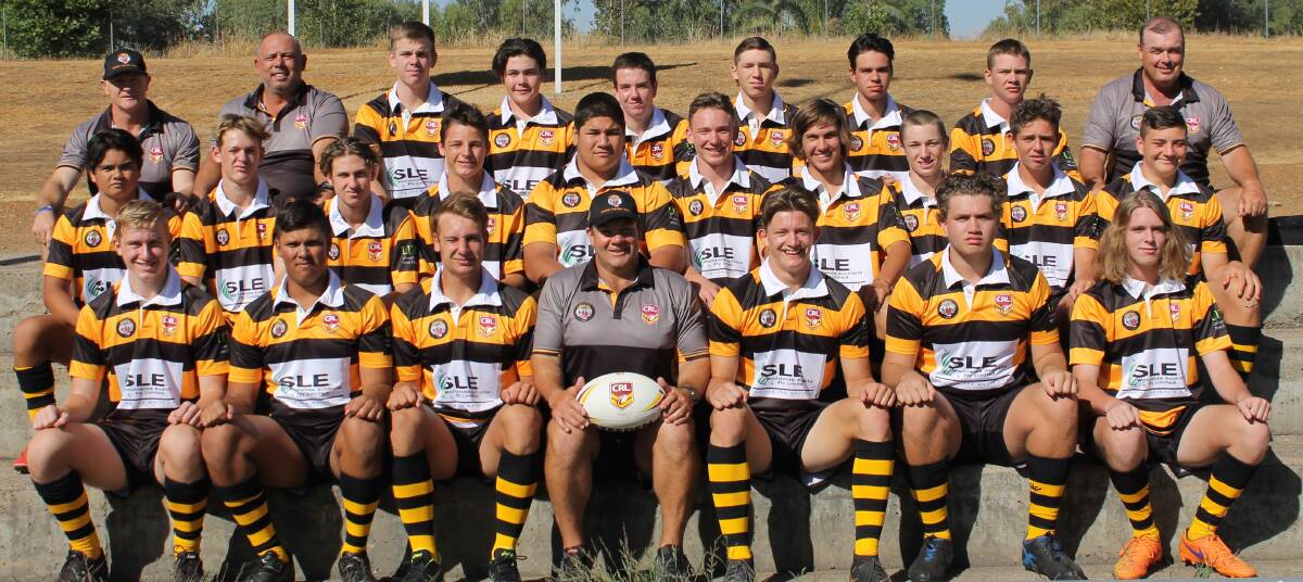 CREAM OF THE CROP: The Tigers' under-16 side who will contest this year's Andrew Johns Cup. Photo: Supplied
