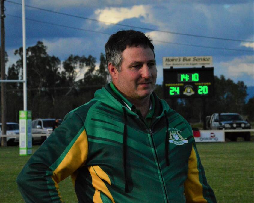 MR MENTOR: Boggabri coach Shane Rampling will oversee the side's away clash against Narrabri on Sunday. Photo: Sue Haire