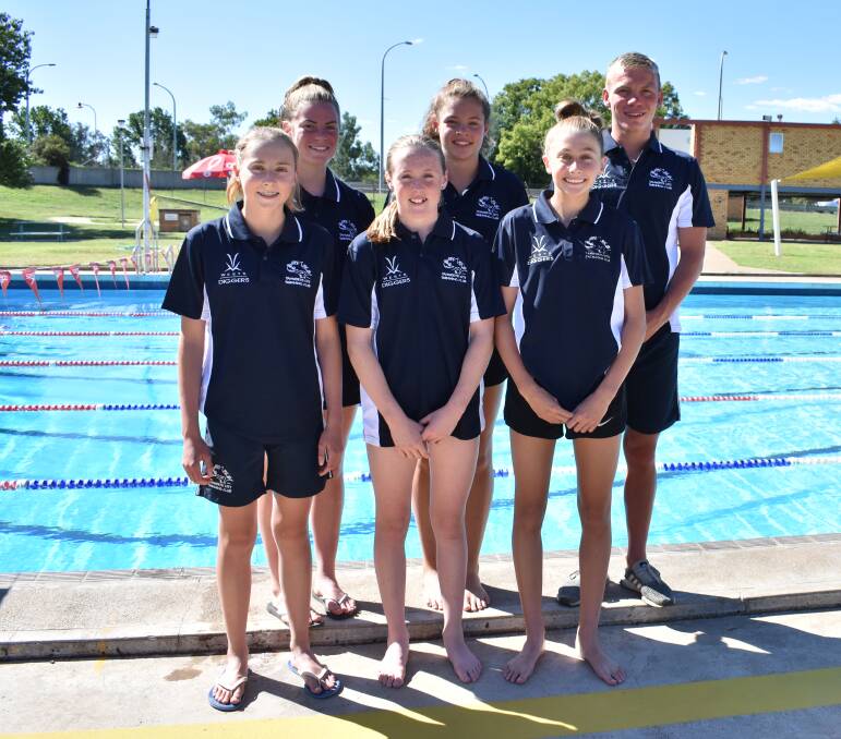 GOAL-ORIENTATED: Tamworth City's team for the senior state age championships is (back row from left): Daisy George, Emily Deasey, Connor Roberts, Clementine Monet, Grace Milgate and Alex Hayes.