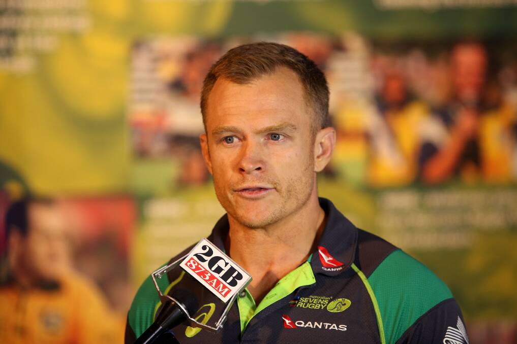 HISTORIC: Australia's men's sevens coach Tim Walsh will bring his squad to Narrabri this week. Photo: Getty Images