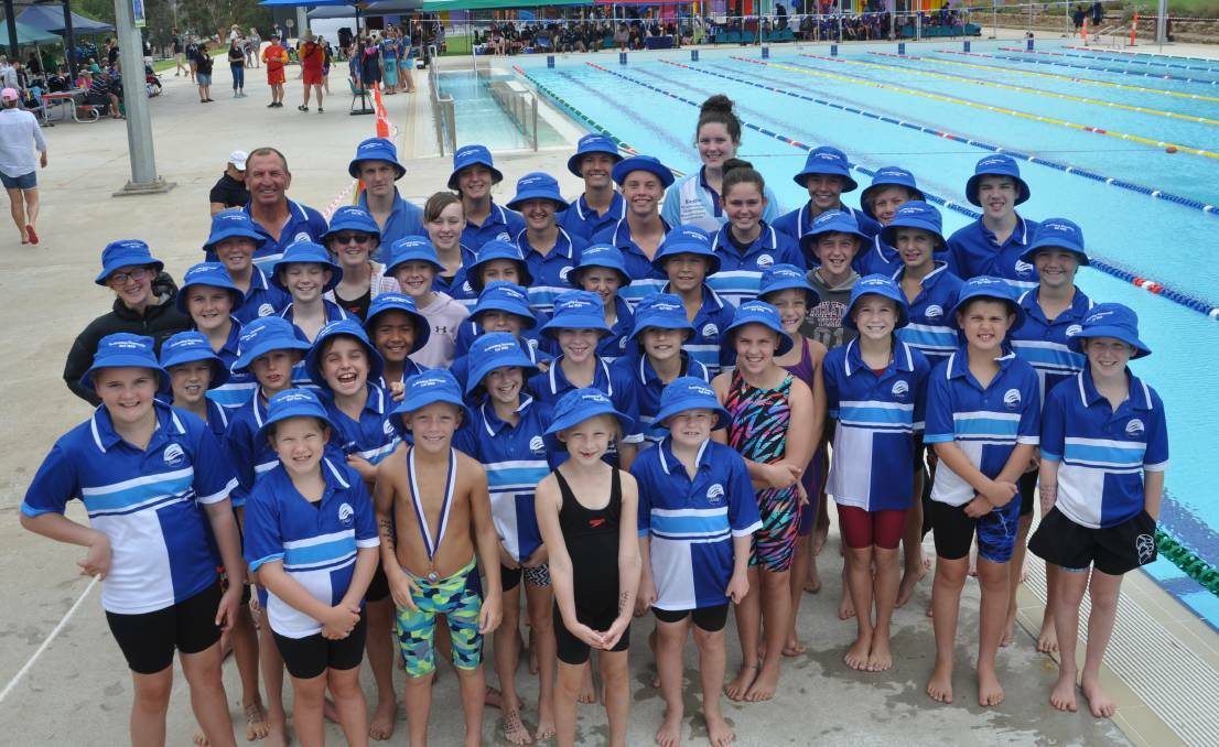 GOLD RUSH: Swimming Gunnedah has finished the summer circuit in style at Kootingal. Photo: Supplied