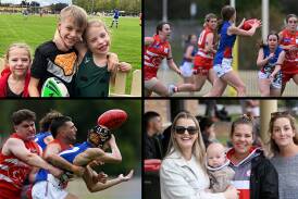 It was a grey, cool day for the launch of the AFL North West season at No. 1 Oval, but the action was hot. 