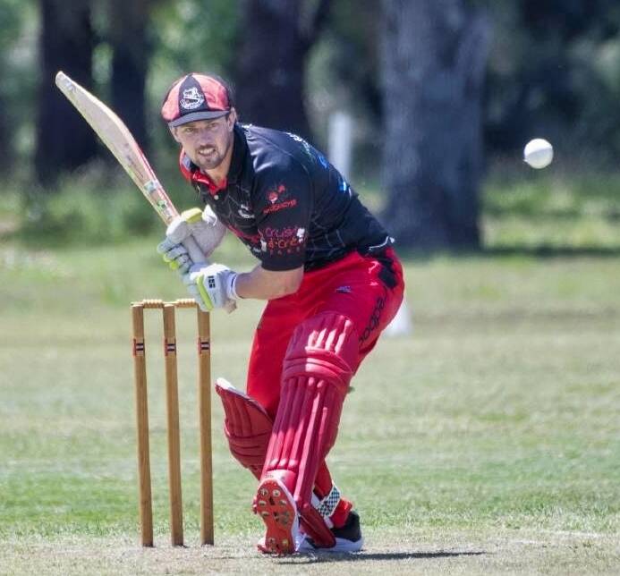 MR RELIABLE: North Tamworth veteran Brendan Rixon has been in typically good form with the willow this season.