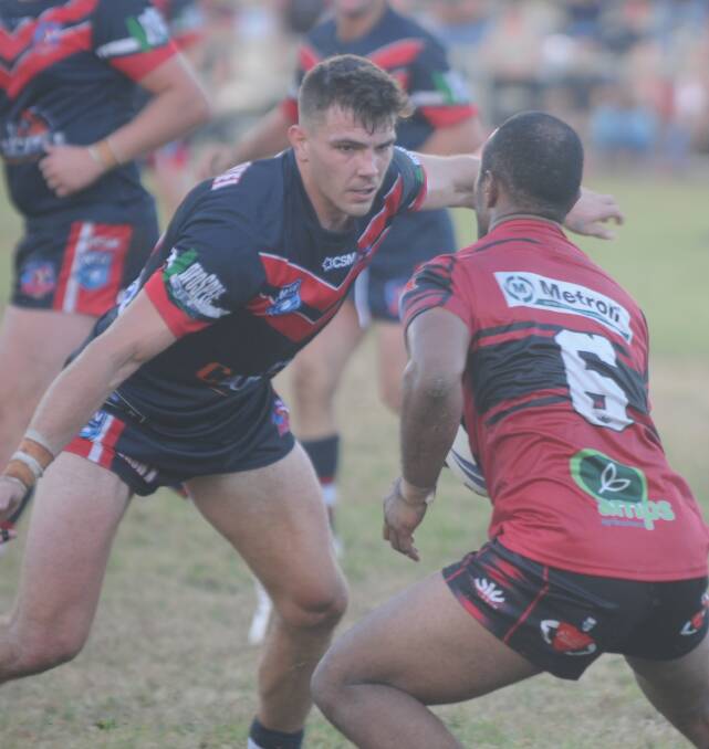 STAR POWER: Ethan Parry in action against the Bears. 