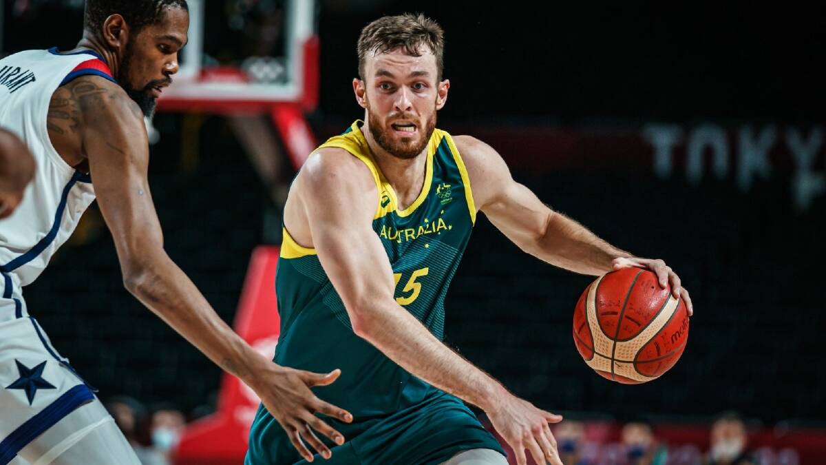 TAMWORTH SON: Nick Kay has been named Boomers captain for the Asian leg of the side's World Cup qualifiers. Photo: Basketball Australia 
