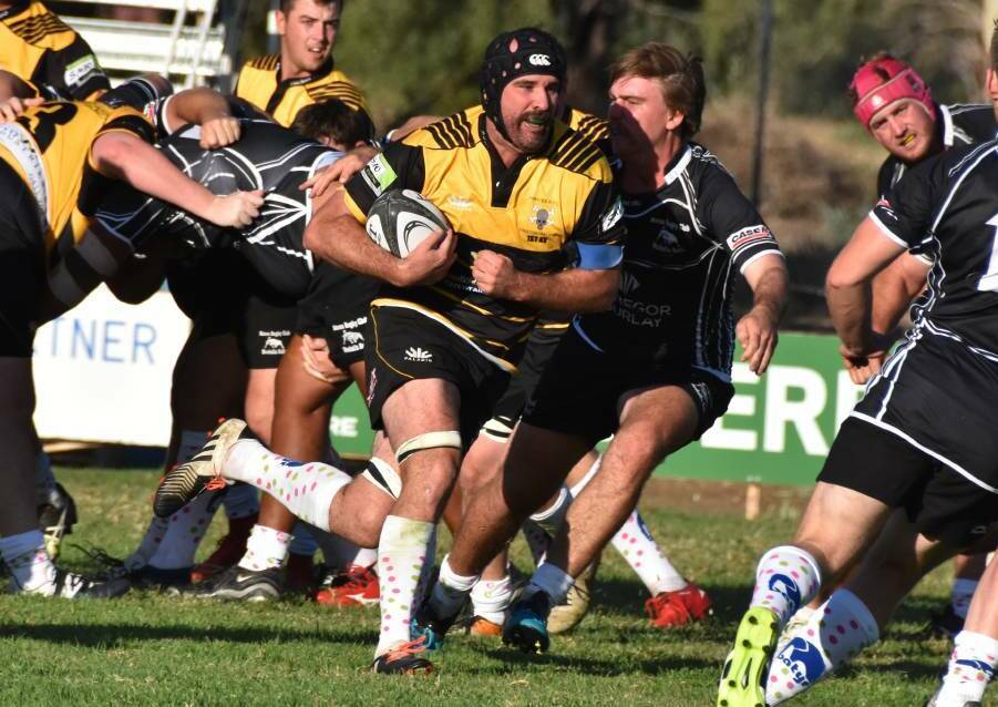 BUCKLE UP: Conrad Starr will lead Pirates against Barraba on Saturday.