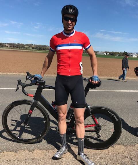 THE WORM TURNS: “I don’t have much of a sprint, so I made my move up the last hill with one kilometre to go," says Daniel Draheim after winning the Nemingha to Nundle Handicap Road Race.