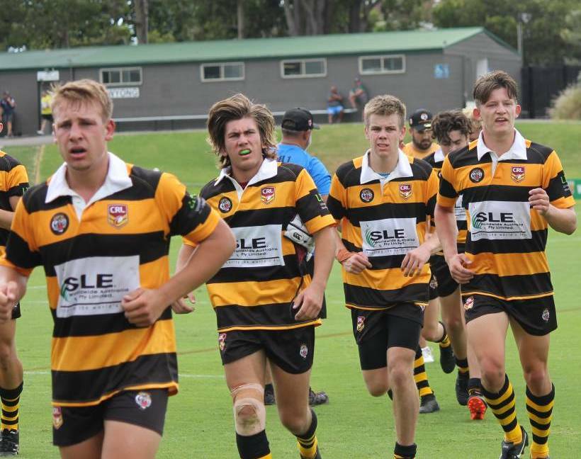END OF THE ROAD: The under-16 Tigers have bowed out of the Andrew Johns Cup, losing 44-4 to the Western Rams in the semis. Photo: Supplied