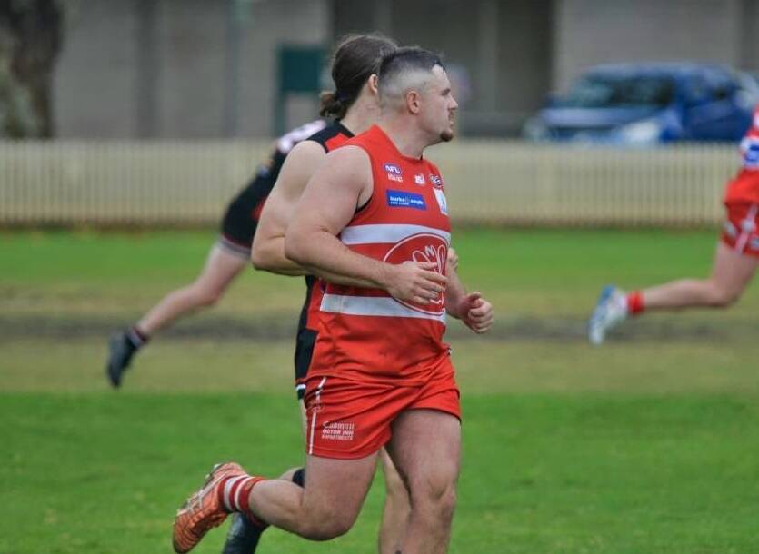 RED ALERT: Jack Patterson was in menacing form against the Nomads.