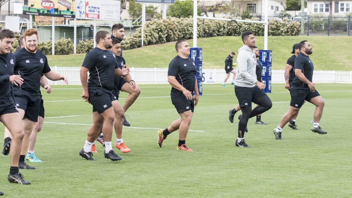 LANDED: The Eagles train at Scully Park on Friday afternoon. They will chase their first win of the season when they play Queensland Country at the venue on Saturday. Photo: Peter Hardin