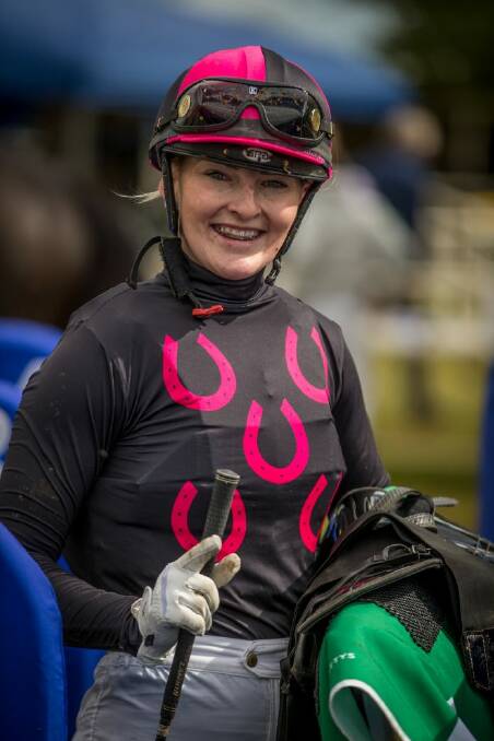 TOUGH COOKIE: Brooke Stower will return to the saddle at Warren on Saturday. Photo: Racing Photography.