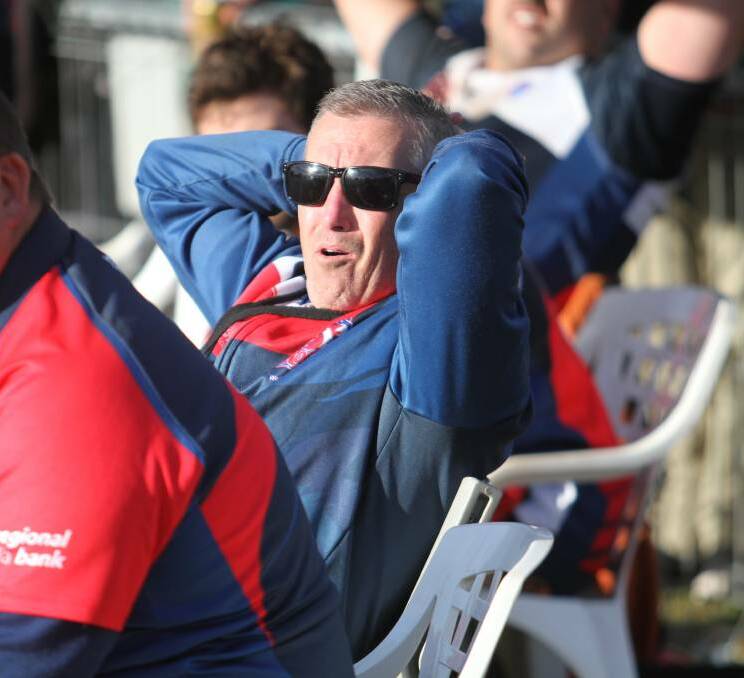 GONE ... BUT NOT YET: Roosters coach Geoff Sharpe will relinquish the role after the 2020 season because he is coach of Australia's over-50 men's oztag team, who contest the 2021 World Cup.
