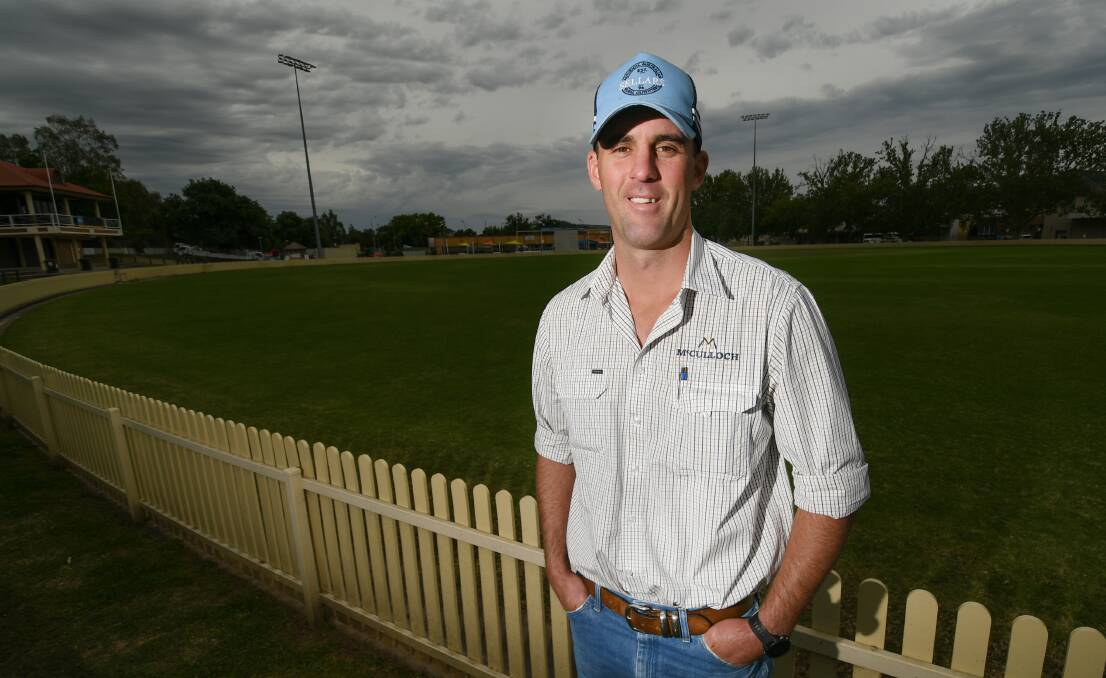 'VERY HONOURED': Mitchell Swain has replaced Ben Middlebrook as Old Boys captain. 
