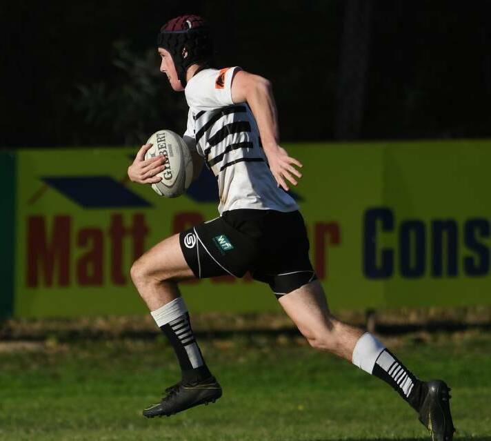 TEEN SPIRIT: Harry Snook will play for Combined States against the ACT in the bronze playoff at the Australian Schools Championship in Sydney on Saturday. Photo: Gareth Gardner 