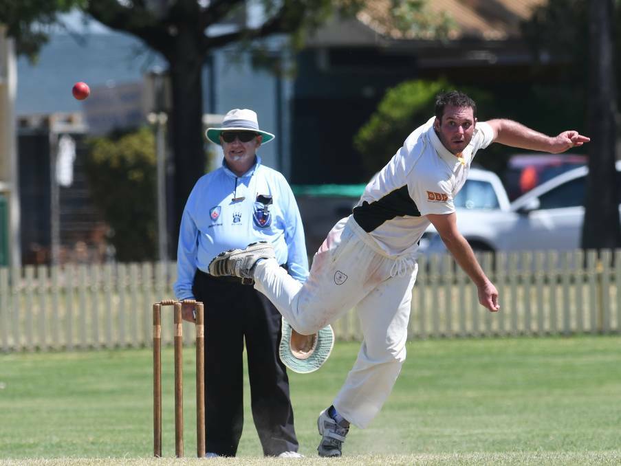 KEY ASSET: Gunnedah allrounder Andy Mack will be back in action in a crucial clash against Inverell on Sunday. Photo: Gareth Gardner 