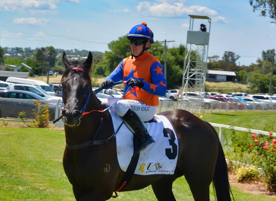 SUCCESS STORY: Cray returns to scale after his win aboard Twittersphere at Quirindi on Sunday. Photo: Mark Bode
