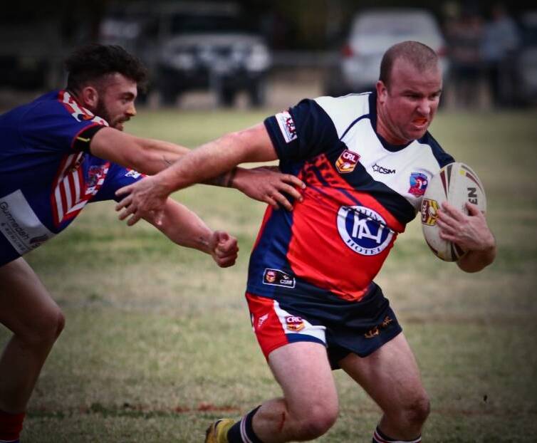 HE'S BACK!: Phil Beaton is "excited" by the prospect of playing alongside Brenton Cochrane in the Wests Entertainment Group 9s. Photo: Mark Bode