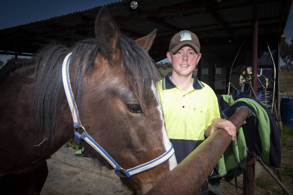 WAIT OVER: Jack Chapple will make his harness racing debut on Thursday. Photo: Peter Hardin