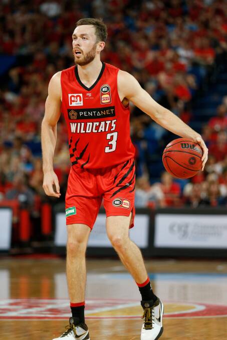 THE MAN: Nick Kay has had another double-double, in his 150th NBL game. 