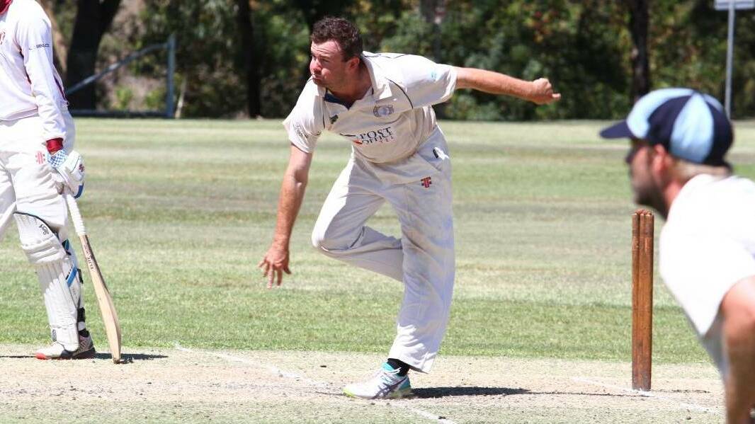 VALUE PLUS: Fast bowler Angus McNeill has helped steer undefeated Gwydir into the Connolly Cup semi-finals. 