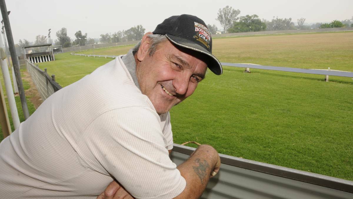 PAIN SPEAKING: “I have a big problem at the moment," says Geoff Rose, Gunnedah Greyhound Racing Club president. 