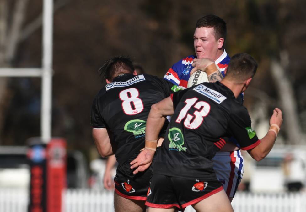 Smith during his player of the match display against Norths. Photo: Mark Bode