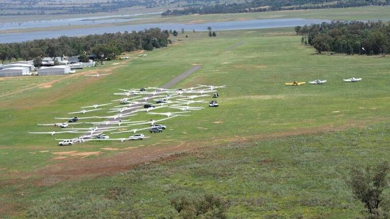A FIRST: The Lake Keepit Soaring Club will host the 10th FAI Women's World Gliding Championships. Photo: Lake Keepit Soaring Club website