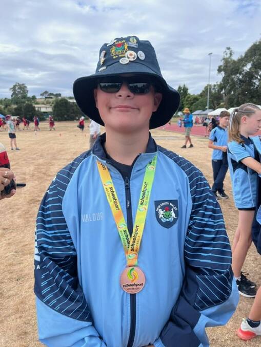 Lachlan has been a track and field revelation this year. Picture supplied