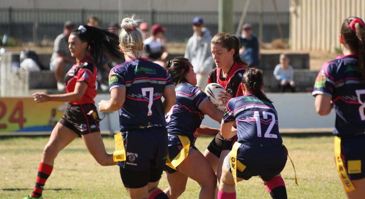 HIGH STAKES: The Cowgirls and the Bears will clash in Saturday's league tag grand final after Dungowan's preliminary final defeat of Gunnedah. Photo: Judy McManus