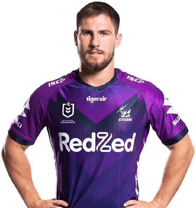 "It's been an amazing journey getting here," says Lewis on making his NRL debut. Photo: Melbourne Storm
