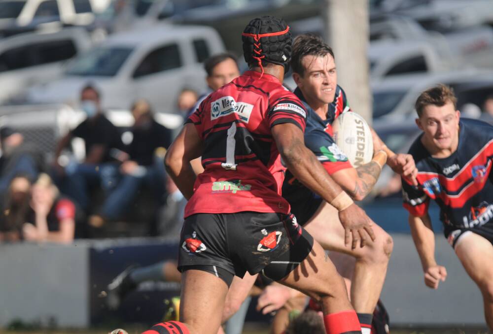 WOUNDED BEARS: Jordan Sharpe and his Roosters beat Norths this month. Photo: Mark Bode