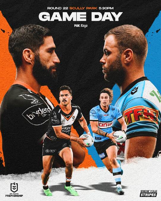 Let's it on! Picture Wests Tigers