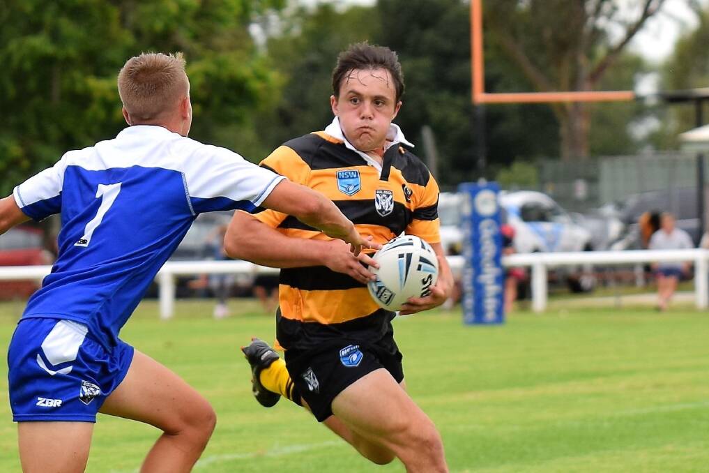 LETHAL: Tigers under-18 fullback Mitch Henderson has impressed again. Photo: Jason Smith