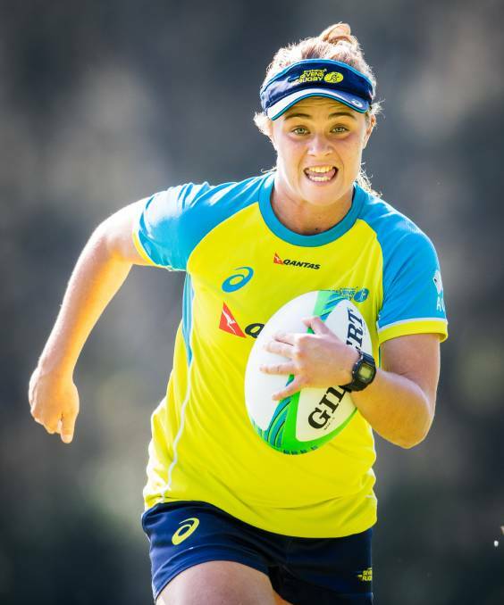 Alicia Quirk's absence has hurt Hannah Southwell's (pictured) attack. Photo: ARU Media
