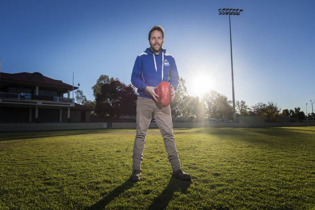 ENDURO MAN: "I’ve had my fair share of injuries, but I’ve slowly crept up there,” says Roos veteran Dan Overeem, referring to his impending 300th game. Photo: Peter Hardin 