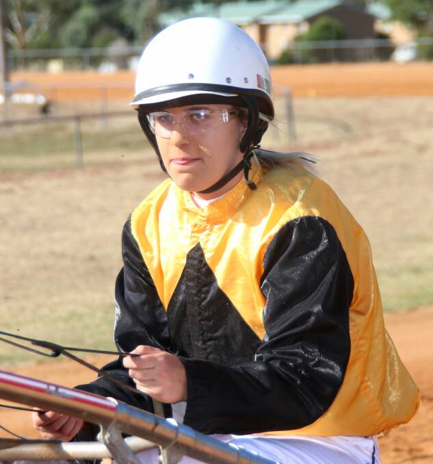 ON SONG: Maddison Simon's harness racing career is moving in the right direction. Photo: Supplied