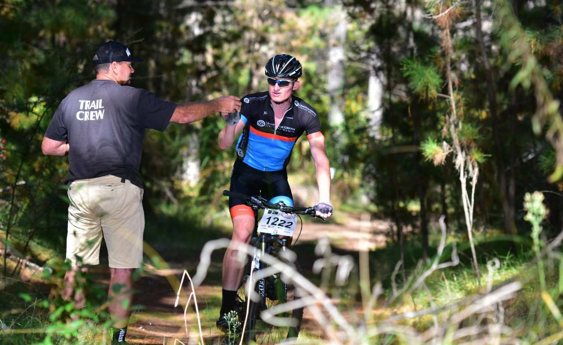 THE MACHINE: Tamworth rider Mick Sherwood has won back-to-back 12 Hours in the Piney races.“I seem to be able to maintain the pace over the long distances,” he says.