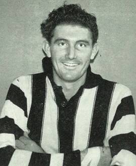 PIE HIGH: Pay during his Collingwood days. Photo: Collingwood Forever