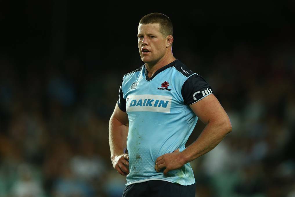 MAN OF THE MOMENT: Former Pirate Paddy Ryan will play his 100th Waratahs game on Saturday night. 