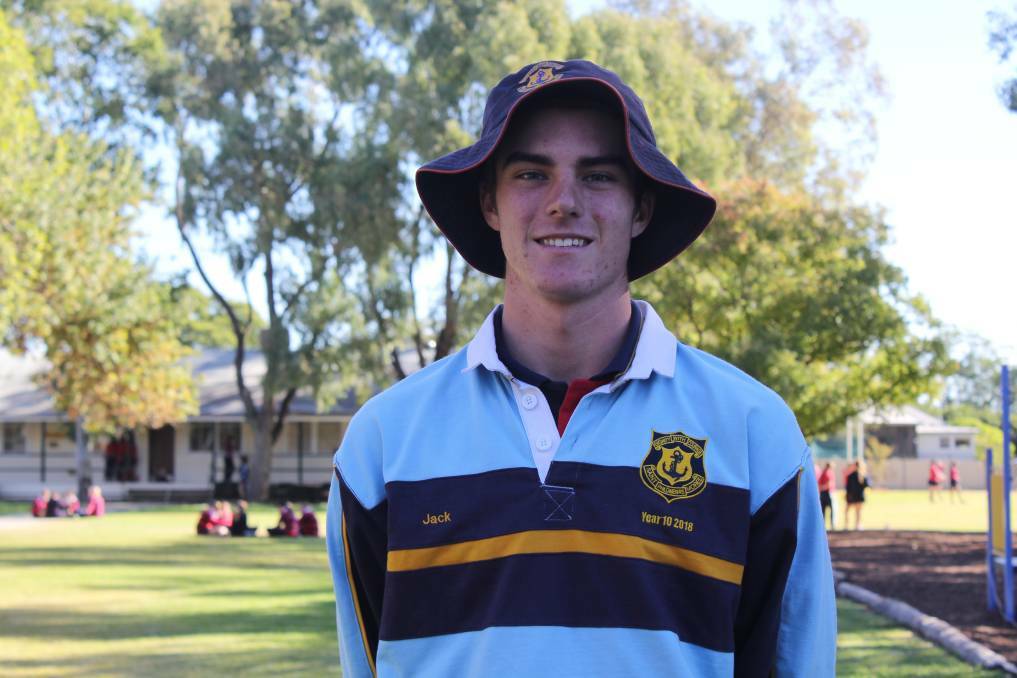 ON THE RISE: Jack Montgomery of Moree will represent ACT/NSW Country at the under-17 nationals in Mackay and Brisbane in October.