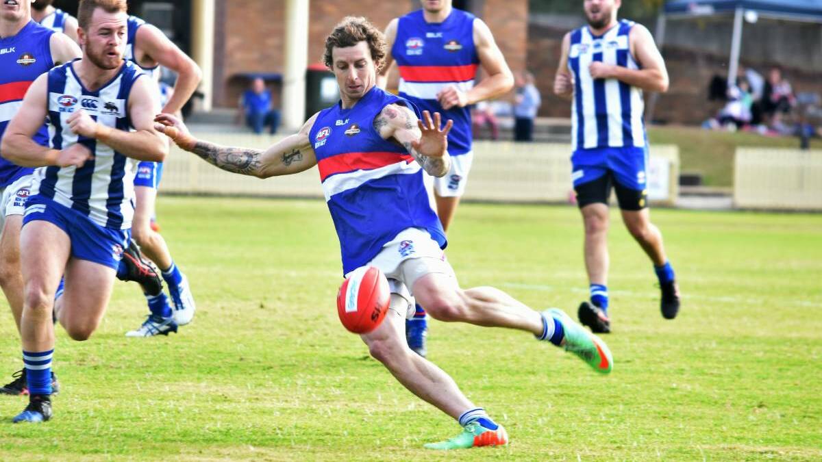 ON SONG: The Bulldogs are second on the ladder. “Hopefully I keep going well for the team,” Spackman says.