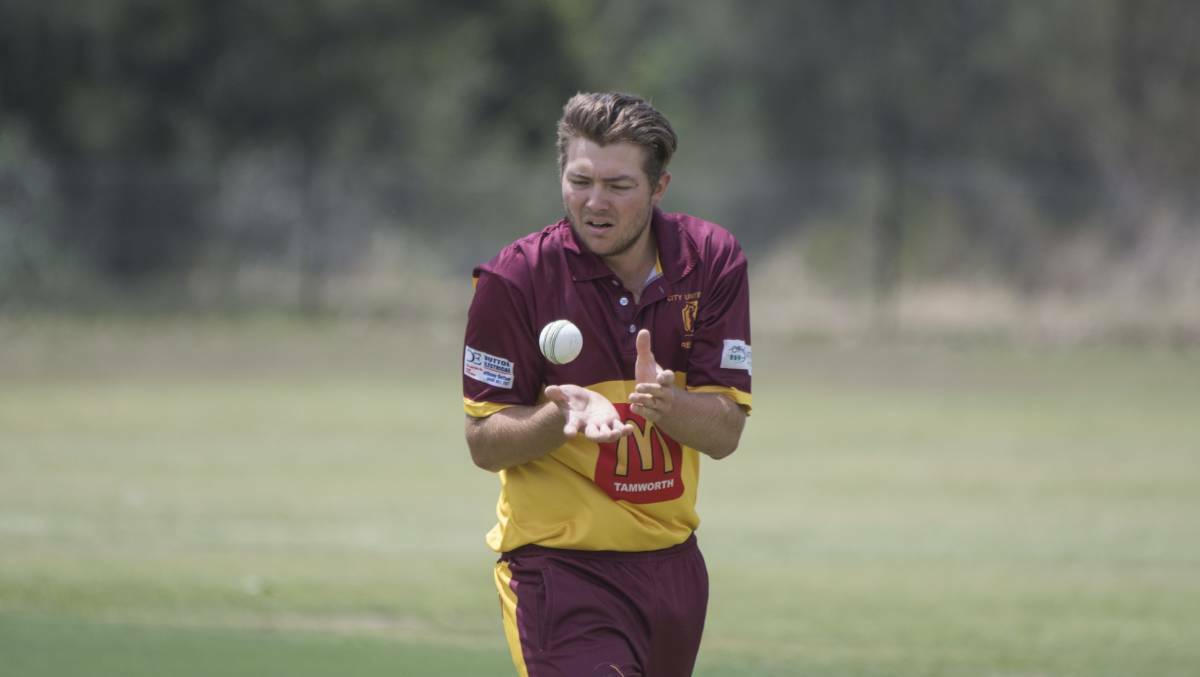 AWAKENING: Tait Jordan has become one of Tamworth's premier bowlers after discovering his need for speed. 