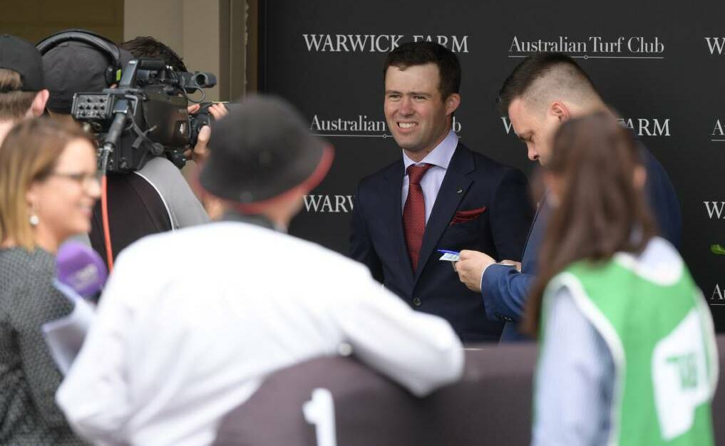 IN FORM: Tamworth trainer Cody Morgan will be chasing more Highway Handicap success when Galapagos races at Rosehill Gardens on Saturday.